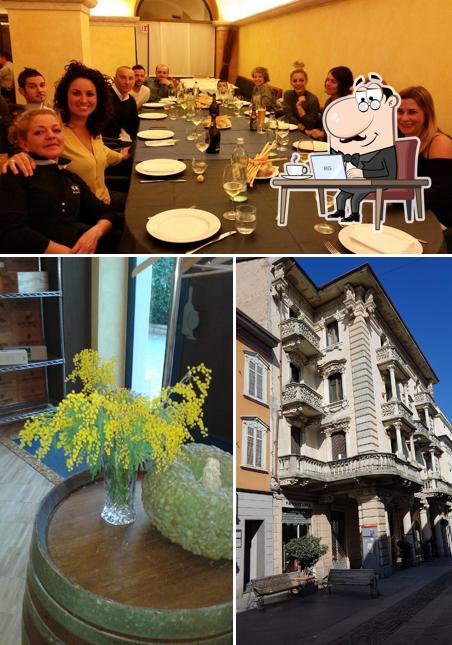 Siediti a un tavolo di Osteria Della Piazzetta da Piero