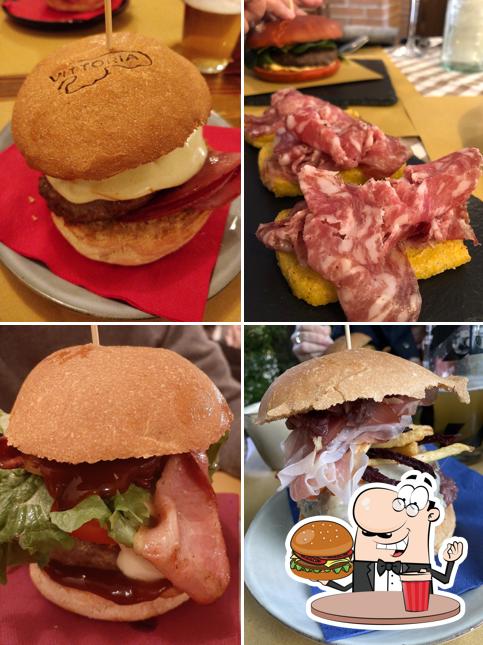 Gli hamburger di Osteria Vittoria potranno soddisfare molti gusti diversi