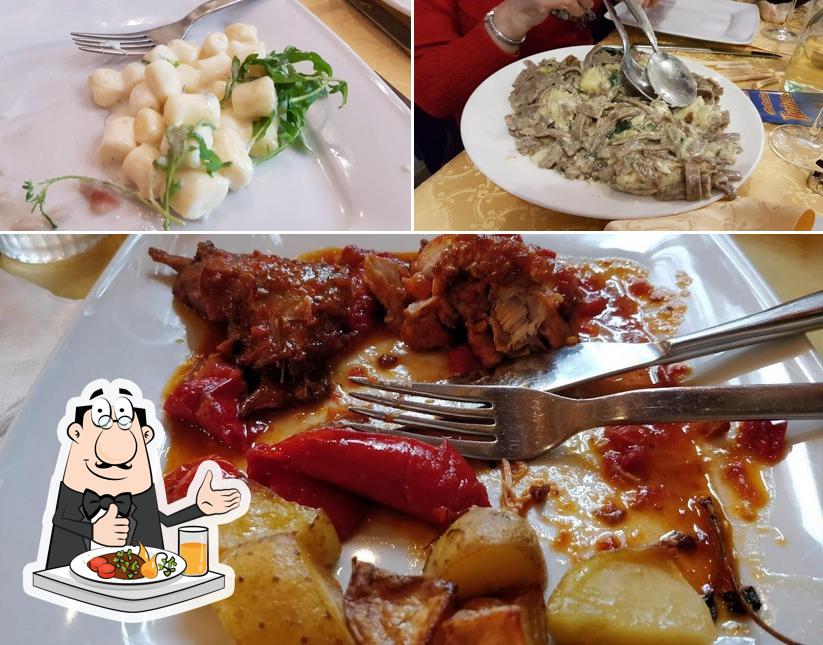 Cibo al Osteria dal povero Lele