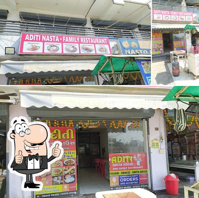 Here's a picture of Aditi nasta &family restaurant