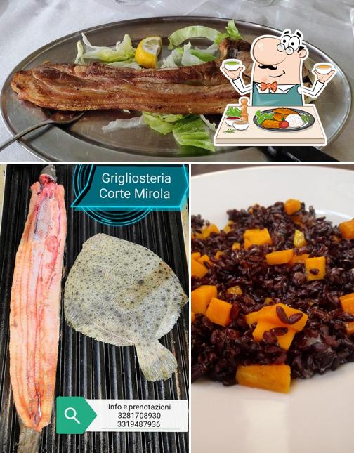 Cibo al GrigliOsteria Corte Mirola