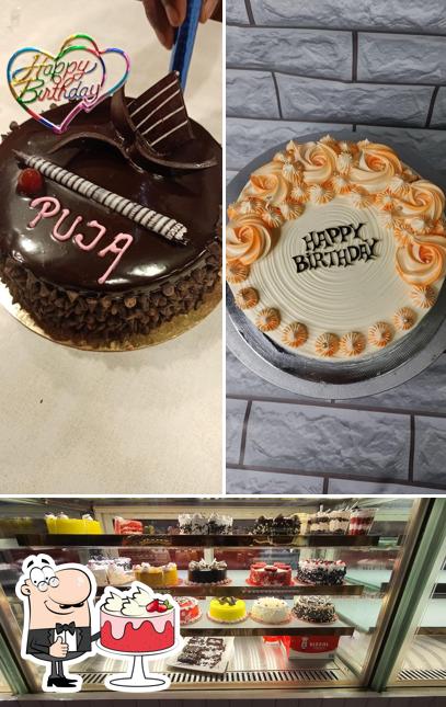 Look at the pic of Bizeal Cake's