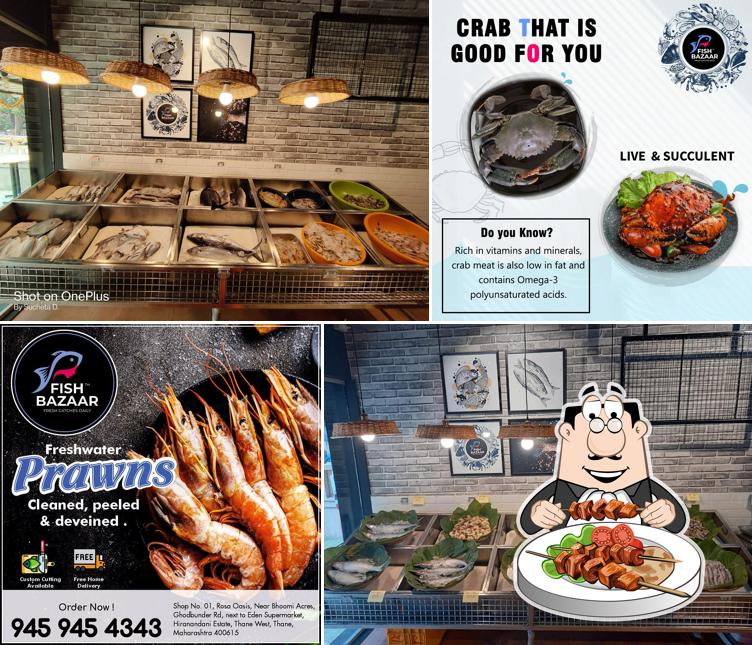 Food at Fish Bazaar - Fresh Fish in Thane, Kolshet ,Hiranandani, Brahmand