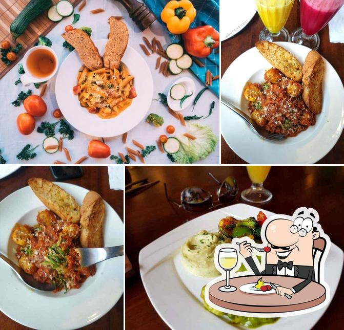 Food at Getafix Cafe