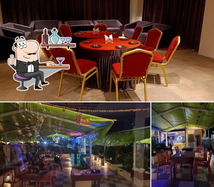 The interior of Hotel Matoshree Veg And Non Veg