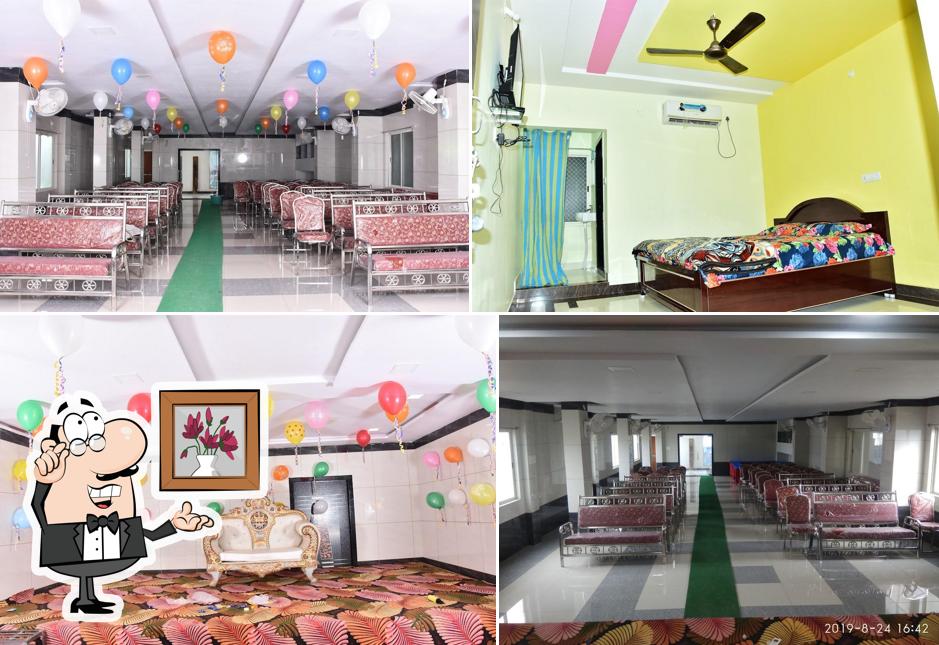 The interior of Sree Raja Rajeswari Bhavan
