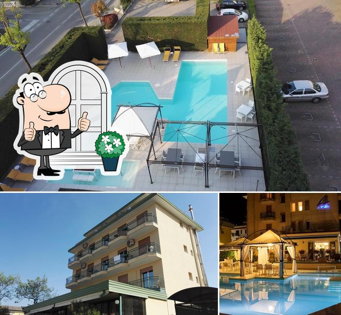 Gli esterni di Ute Hotel