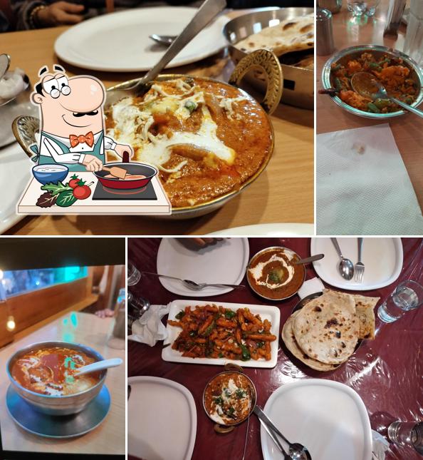 Chicken curry at Satyam Pure Veg Restaurant