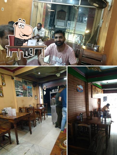 The interior of Surya Dhaba