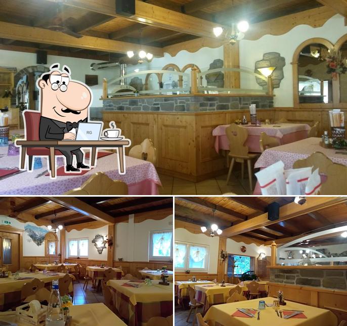 Gli interni di Trattoria Fontanacce