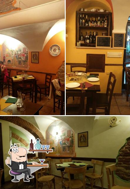 Gli interni di Ai Cuattru Canti