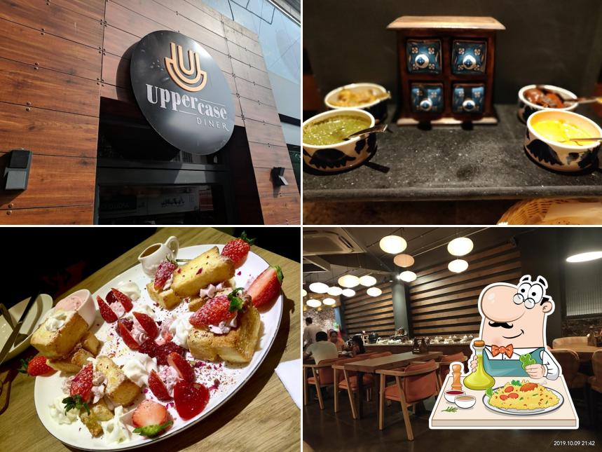 Food at UPPERCASE Diner