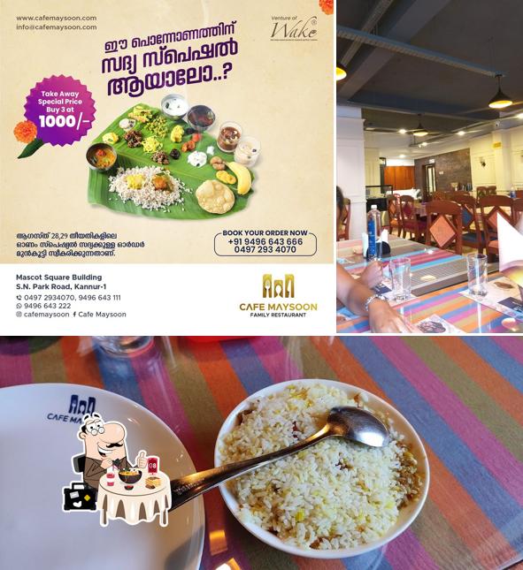 The restaurant's food and interior