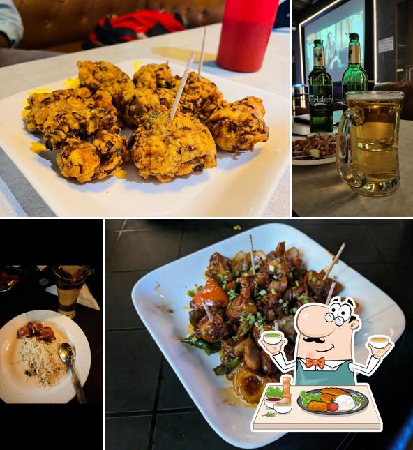 Food at Club Hawks