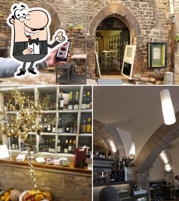 Curiosa tra gli esterni di Hostaria Terra Chiama