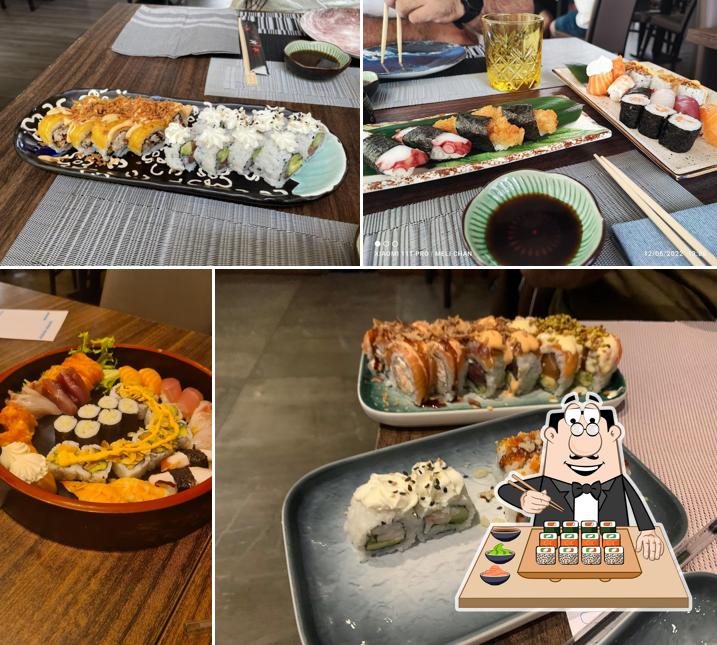 Prova le varie opzioni di sushi
