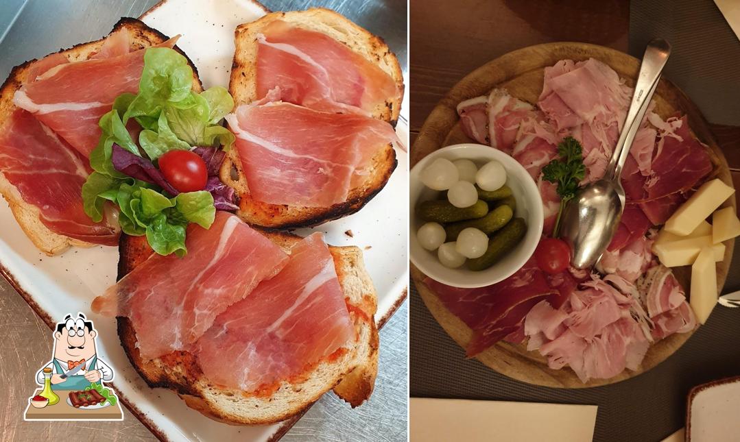 Le Byblos serve piatti di carne