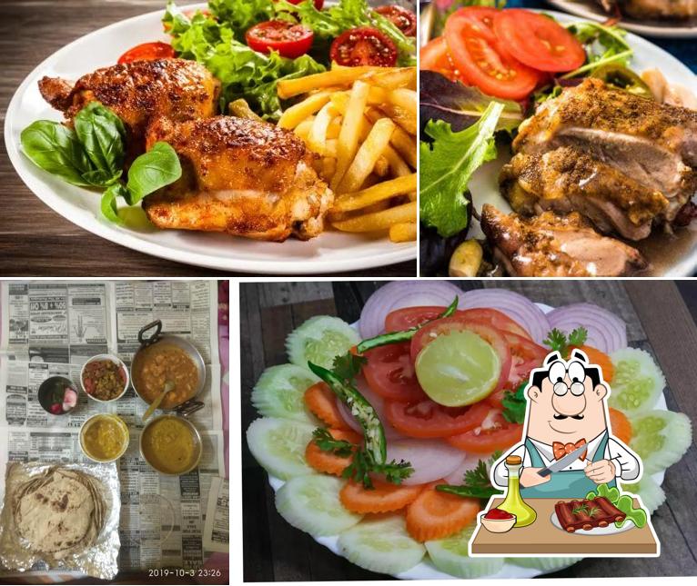 Order meat meals at New Vivek Restaurant