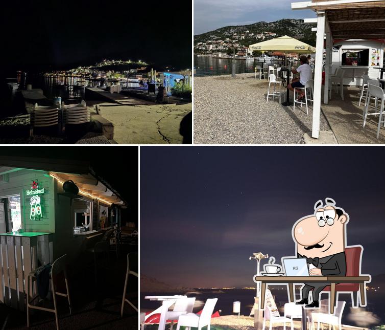 Dai un'occhiata agli interni di Beach bar Holiday
