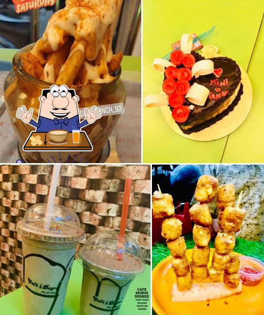 Food at Cafe Minus Degree