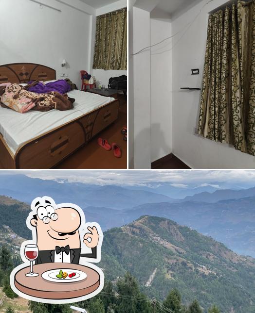 Among various things one can find food and exterior at Hotel Khajjiar Regency