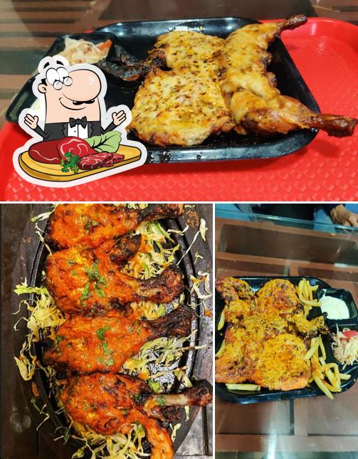Order meat dishes at Hotel laziz