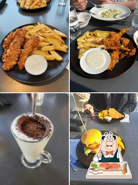 Fish and chips al Hotspot Bistro And Bar