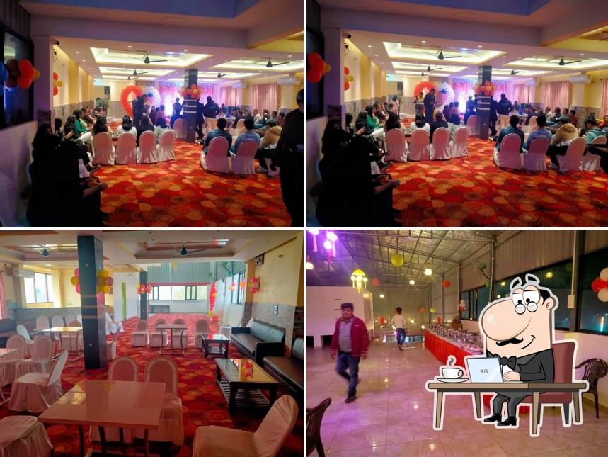 The interior of LAL KESAR HOTEL & RESTAURANT