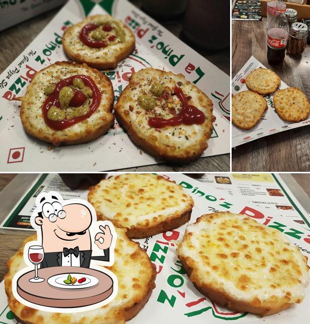 Food at La Pinoz Pizza Jamnagar