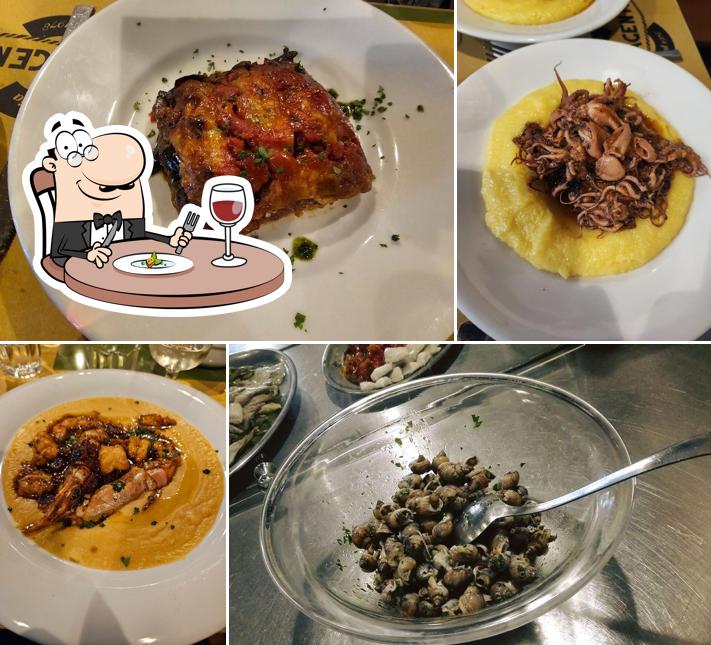Platti al Osteria Salvagente