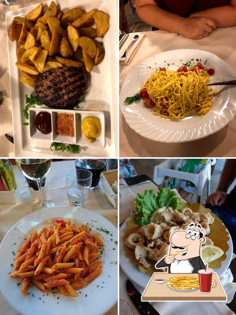 Ordina un piatto di patatine a Ristorante Pizzeria La Granseola