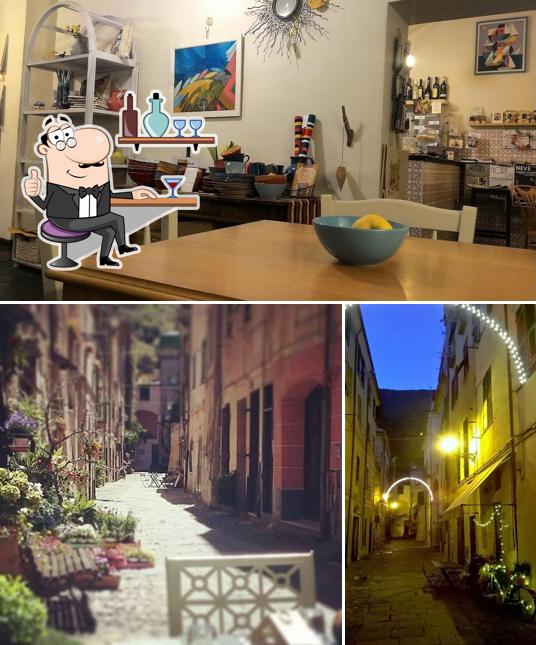 Gli interni di Sbuccia
