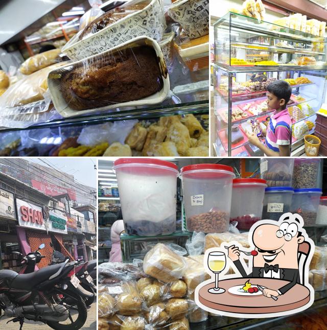 Food at Shan Bakery and Sweets