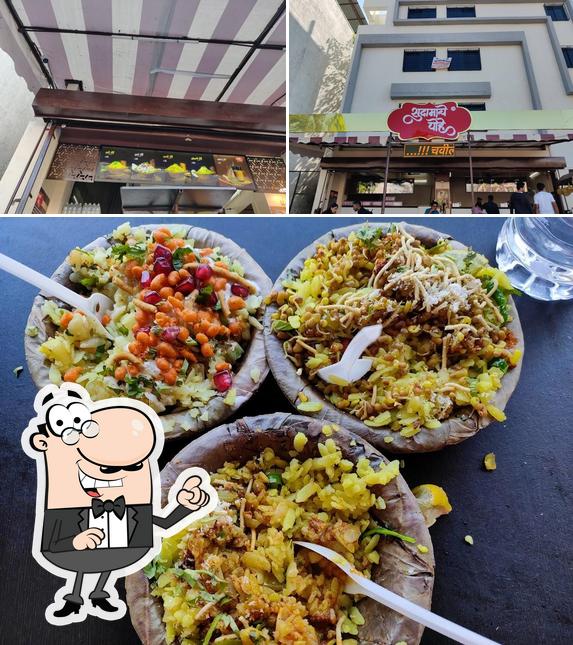 Check out the photo depicting exterior and food at Sudamache Pohe - Wakad