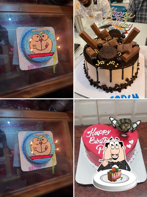 Chocolate cake at Suruchi Bakery