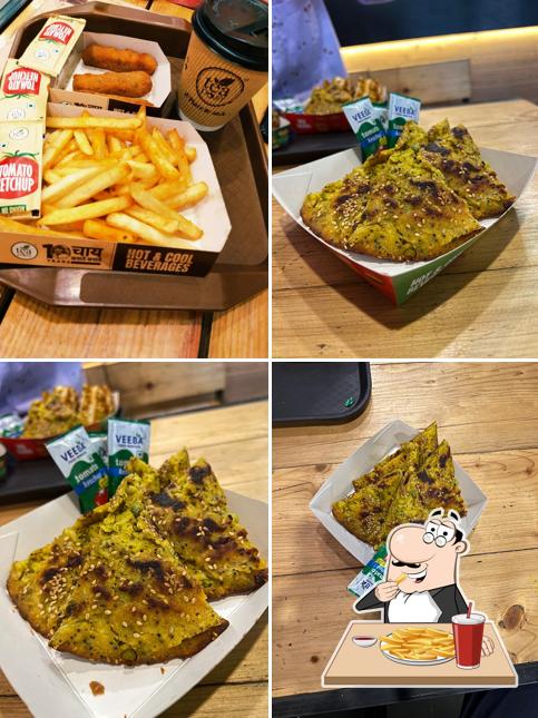 French fries at Tea post