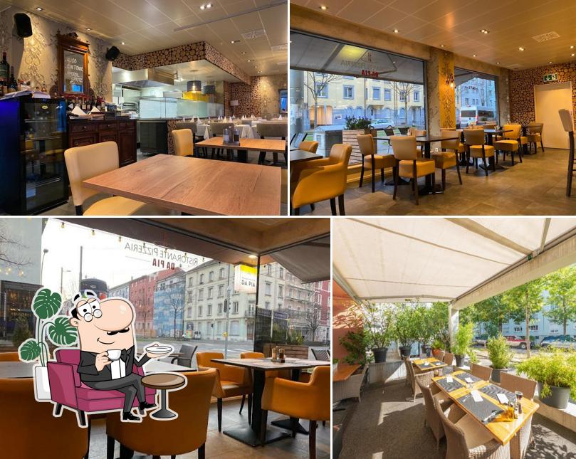 Gli interni di Restaurant & Pizzeria Da Pia