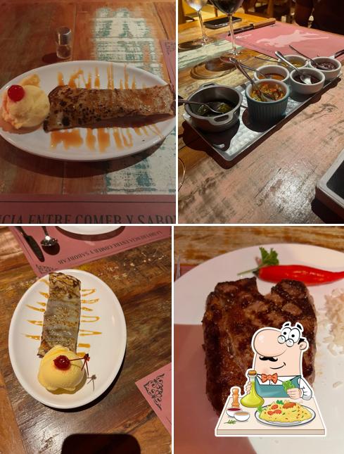 Comida em Restaurante Dom Tango Parrilla, Carnes, Massas, Vinhos e Charutos