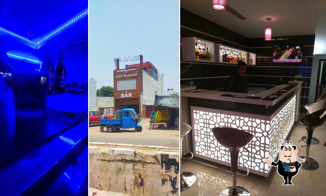 Enjoy a drink at Spice Bar & Restaurant