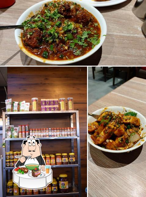 Hot and sour soup at Thakkar's Hotel Jalaram Kathiyawadi