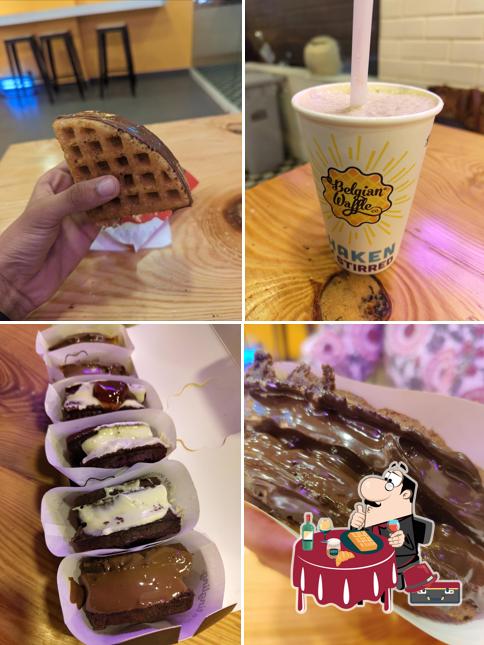 Waffles at The Belgian Waffle Co