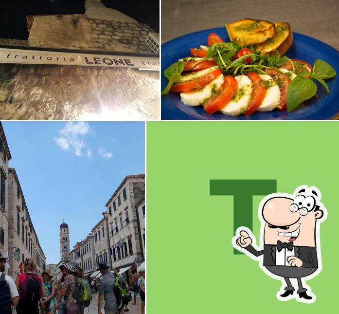 Goditi la vista dagli esterni di Trattoria Leone