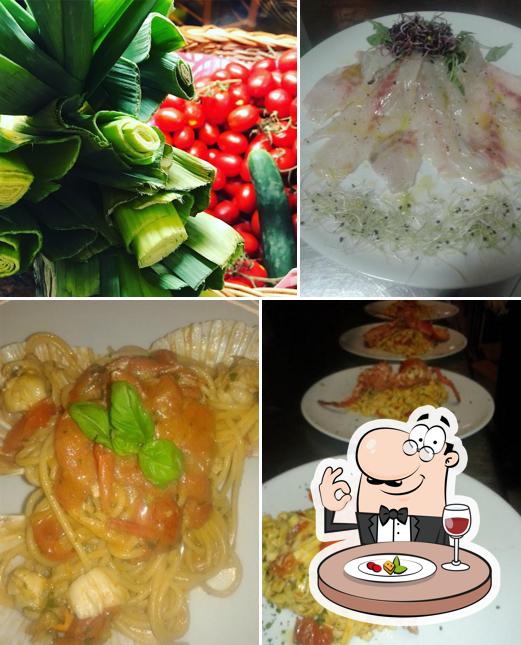 Platti al Trattoria Trieste Benedetto Buffet