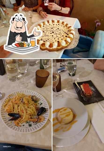 Jetez un coup d’oeil à l’image indiquant la nourriture et extérieur concernant Trattoria da Nadae