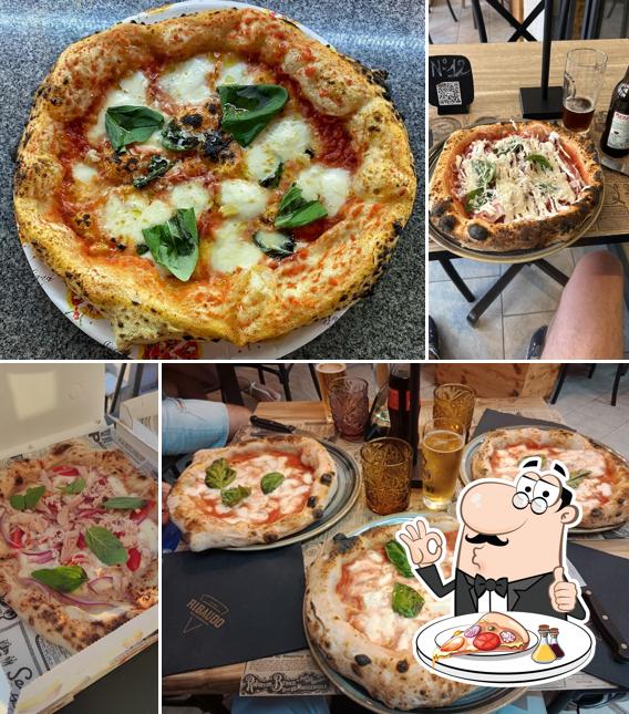 A Da Ribaudo, puoi goderti una bella pizza