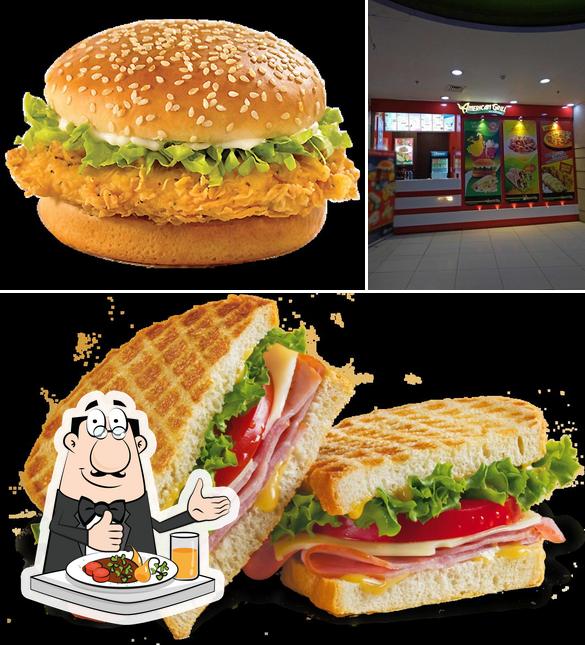 Food at American Grill
