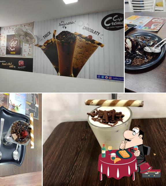 Don’t forget to try out a dessert at Cafe Cremé