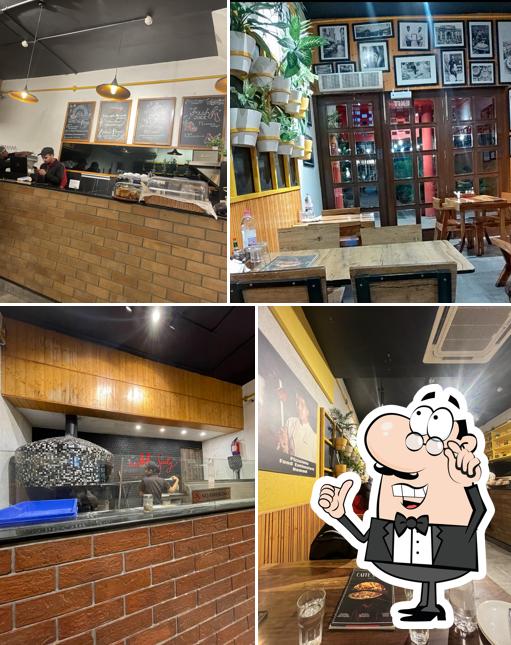 The interior of Caffe Sicily