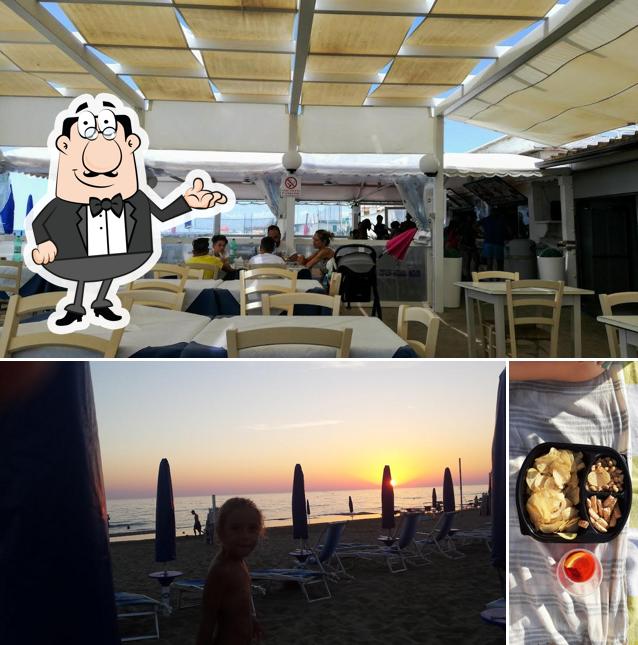 Gli interni di Chiringuito Buenaonda