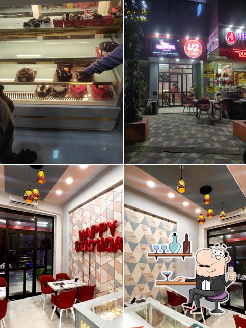 Mr.Falooda and U2 cake